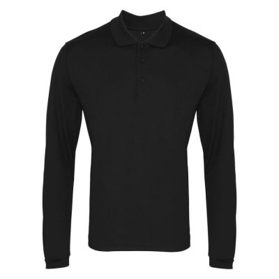 Premier Long Sleeve Coolchecker+ Piqué Polo