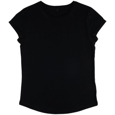 Continental Clothing Organic Women's Rolled Sleeve T Shirt