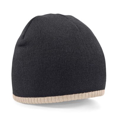 Beechfield Two-Tone Beanie Knitted Hat