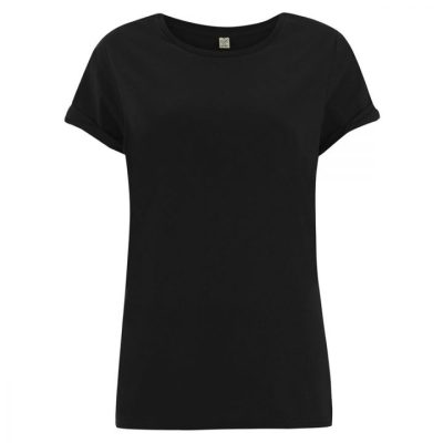 Continental Clothing Women's Organic Rolled Sleeve T-Shirt