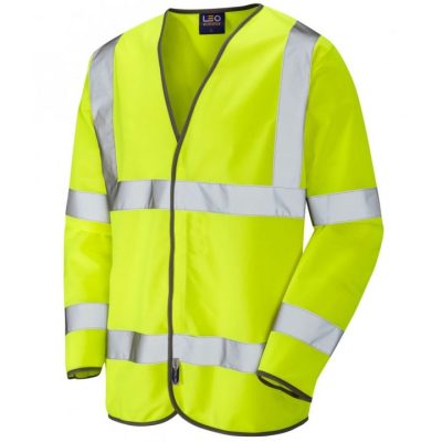 Leo Workwear Shirwell Sleeved Vest (Pack of 5)