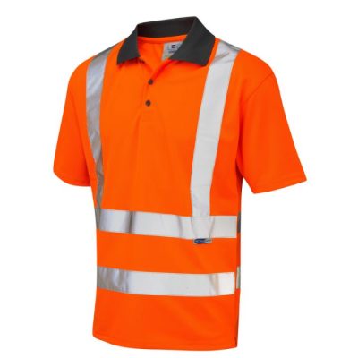 Leo Workwear Rochham Ecoviz Polo Shirt