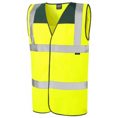 Leo Workwear Bradworthy Coloured Yoke Vest