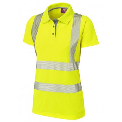 Leo Workwear Pippacott Coolviz Plus Ladies Polo Shirt
