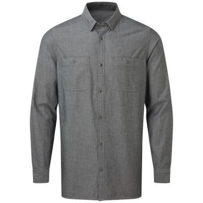 Premier Men's Chambray Shirt, Organic and Fairtrade Certified