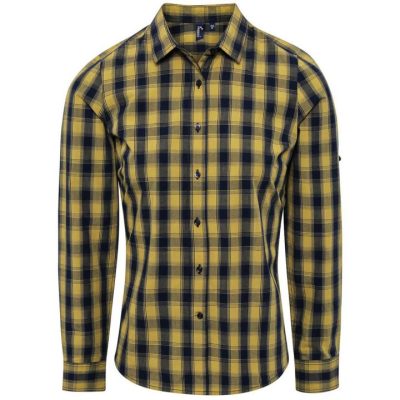 Premier Mulligan Check Ladies' Long Sleeve Cotton Blouse