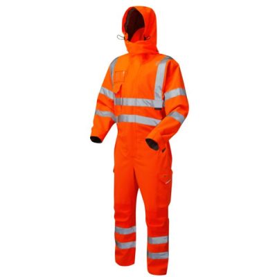 Leo Workwear Watertown EcoViz Stretch Coverall