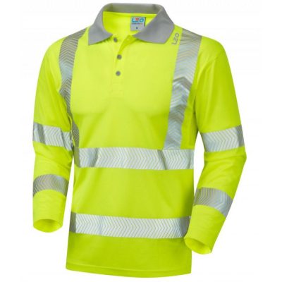 Leo Workwear Barricane Coolviz Plus Sleeved Polo Shirt