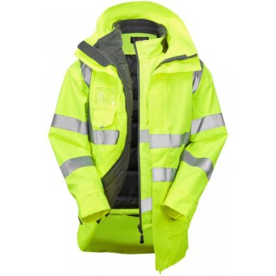 Leo Workwear 3-in-1 Clovelly Anorak with Buckland Softshell
