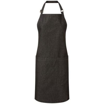 Premier Cotton Denim Bib Apron, Organic and Fairtrade Certified
