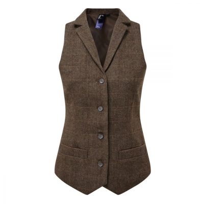 Premier Women's Herringbone Waistcoat