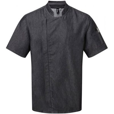 Premier Chef's Zip Close Short Sleeve Jacket